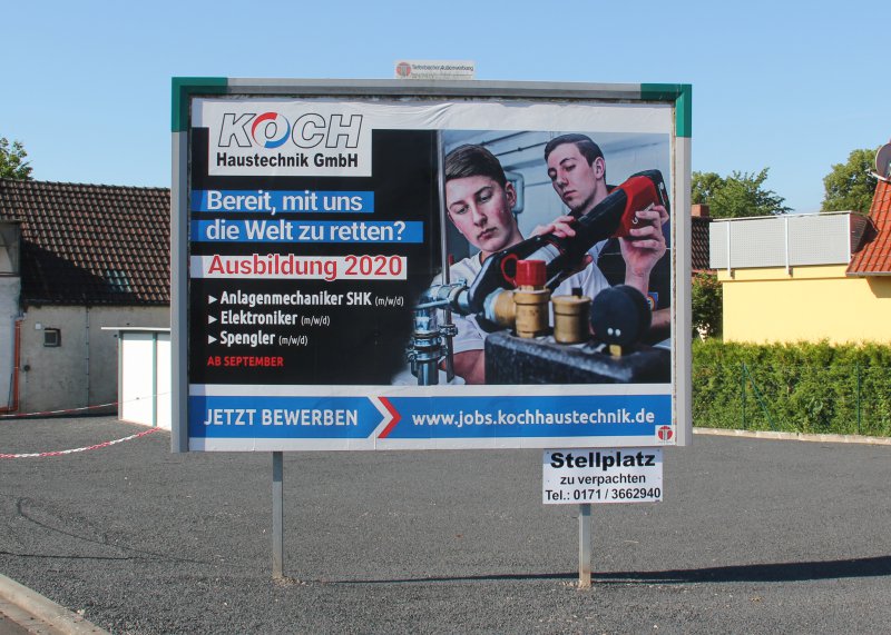 Großplakate 18/1 Druck Auf Affichenpapier Blueback